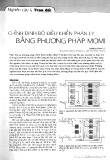 Chỉnh định bộ điều khiển phân ly bằng phương pháp Momi