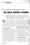 Cảm biến không dây tự nạp năng lượng