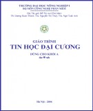 Giáo trình Tin học đại cương dùng cho khối A: Phần 2 - Đỗ Thị Mơ (chủ biên)