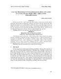 Các giá trị nổi bật ở vùng đồng bằng sông Cửu Long của vùng núi đá vôi Hà Tiên – Kiên Lương tỉnh Kiên Giang