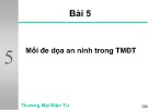 Bài giảng môn Thương mại điện tử: Bài 5 - ĐH Kinh tế TP.HCM