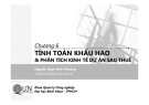 Bài giảng Lập và phân tích dự án: Chương 6 - Nguyễn Ngọc Bình Phương