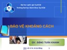 Bài giảng Bảo vệ Rơle và tự động hóa: Chương 8 - Đặng Tuấn Khanh