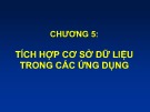Bài giảng Cơ sở dữ liệu (Database): Chương 5 - TS. Lê Thị Lan