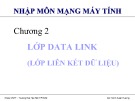 Bài giảng Nhập môn mạng máy tính: Chương 2 - Ninh Xuân Hương