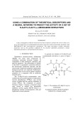 Using a combination of theoretical descriptors and a neural network to predict the activity of a set of N-alkyl-n-acyl- -aminoamide derivatives