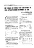 Xây dựng và cải tiến các thiết bị đo tự động để khảo sát các thông số môi trường khí hậu