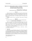 Khảo sát sự kháng kháng sinh của Klebsiella pneumoniae trên bệnh phẩm phân lập được tại Viện Pasteur, TP Hồ Chí Minh