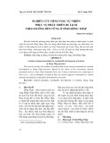 Nghiên cứu tiềm năng tự nhiên phục vụ phát triển du lịch theo hướng bền vững ở tỉnh Đồng Tháp