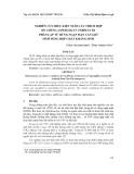 Nghiên cứu điều kiện nuôi cấy thích hợp để chủng Aspergillus terreus Đ1 phân lập từ rừng ngập mặn Cần Giờ sinh tổng hợp chất kháng sinh