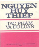 Tác phẩm và dư luận - Nguyễn Huy Thiệp: Phần 2