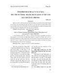 Tình hình dịch thuật và xuất bản tiểu thuyết Minh - Thanh (Trung Quốc) ở Việt Nam đầu thế kỉ XX (1900-1930)