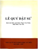 Lê quý dật sử