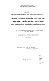 Đề tài: Nghiên cứu công nghệ sản xuất chế tạo bột màu - thuốc nhuộm - chất trợ cho ngành công nghệ dệt, nhuộm, in hoa