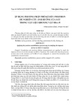 Áp dụng phương pháp phổ kế hủy positron để nghiên cứu ảnh hưởng của sắt trong vật liệu khoáng vật SBA-15