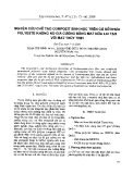 Nghiên cứu chế tạo compozit sinh học trên cơ sở nhựa polyeste không no gia cường bằng mat nứa lai tạo với mat thủy tinh