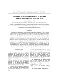 Synthesis of silver nanoparticles by y-ray irradiation using pva as stabilizer