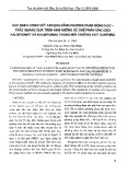 Xác định lượng vết Asen (III) bằng phương pháp động học-trắc quang dựa trên ảnh hưởng ức chế phản ứng giữa Kalibromat và Kalibromua trong môi trường axit sunfuric