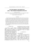 Electrochemical DNA sensor for label - free soybean transgenic detection