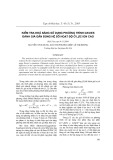 Kiểm tra khả năng sử dụng phương trình Davies đánh giá gần đúng hệ số hoạt độ ở lực ion cao