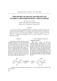 Tổng hợp một vài chất AZO dẫn xuất của 4-(2-amino-3,4-metilenđioxyphenyl)-3-metylfuroxan