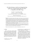 Ước tính trữ lượng và dự báo sản lượng khai thác nguồn lợi cá ngừ đại dương năm 2013-2014 ở vùng biển xa bờ miền Trung