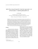 Quốc tế học trong mối quan hệ với giáo dục ngoại ngữ: cơ sở lý thuyết, phạm vi và phương pháp nghiên cứu