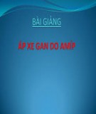 Bài giảng Apxe gan do Amip