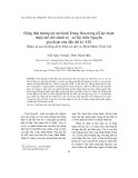 Động thái hướng tới mô hình Trung Hoa trong nỗ lực hoàn thiện thể chế chính trị - xã hội triều Nguyễn giai đoạn nửa đầu thế kỷ XIX (Khảo sát qua hệ thống đề thi Đình các đời vua Minh Mệnh, Thiệu Trị)