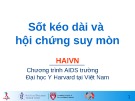 Bài giảng Sốt kéo dài và hội chứng suy mòn