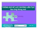 Bài giảng Thông khí lực dương liên tục qua ống thông mũi