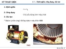 Bài giảng Kỹ thuật điện Chương 4: Máy điện đồng bộ