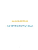 Bài giảng chuyên đề Cấp cứu ngừng tuần hoàn