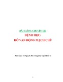 Bài giảng chuyên đề Bệnh học: Hở van động mạch chủ - TS. Nguyễn Đức Công (Học viện Quân Y