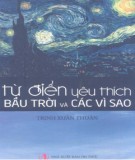 Yêu thích bầu trời và các vì sao - Từ điển: Phần 1