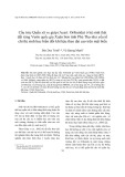 Cấu trúc Quần xã ve giáp (Acari: Oribatida) ở hệ sinh thái đất rừng Vườn quốc gia Xuân Sơn tỉnh Phú Thọ như yếu tố chỉ thị sinh học biến đổi khí hậu theo đai cao trên mặt biển