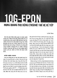 10G - Epon mạng quang thụ động Ethernet thế hệ kế tiếp