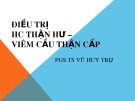 Bài giảng Điều trị HC thận hư – viêm cầu thận cấp - PGS.TS. Vũ Huy Trụ