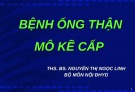 Bài giảng Bệnh ống thận mô kẽ cấp - ThS.BS. Nguyễn Thị Ngọc Linh