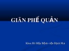 Bài giảng Giãn phế quản - BV Bạch Mai