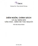 Diễn ngôn, chính sách và sự biến đổi văn hóa - sinh kế tộc người