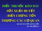 Bài giảng Điều trị sốc kéo dài sốt xuất huyết - biến chứng tổn thương các cơ quan - BSCK2. Nguyễn Minh Tiến