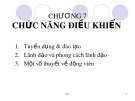 Bài giảng Quản trị học: Chương 7 - Chức năng điều khiển.