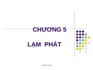 Bài giảng Tài chính tiền tệ: Chương 5 - Lạm phát