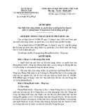 Quyết định số: 409/QĐ-TTLLTPQG