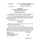 Quyết định số: 1461/QĐ-BTP
