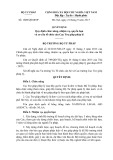 Quyết định số: 1689/QĐ-BTP