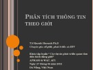 Bài giảng Phân tích thông tin theo giới