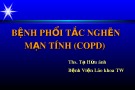 Bài giảng Bệnh phổi tắc nghẽn mạn tính (COPD) - ThS. Tạ Hữu Ánh