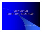 Bài giảng Nhịp nhanh kịch phát trên thất - TS. Tôn Thất Minh